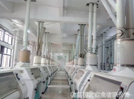 河南省神人助集团面粉生产车间加湿案例