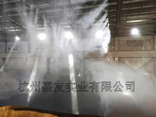 蚌埠海螺水泥有限公司采用“万向注册”高压喷雾除尘系统案例