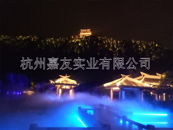 东吴文化公园—“万向注册“人造雾景观系统应用案例